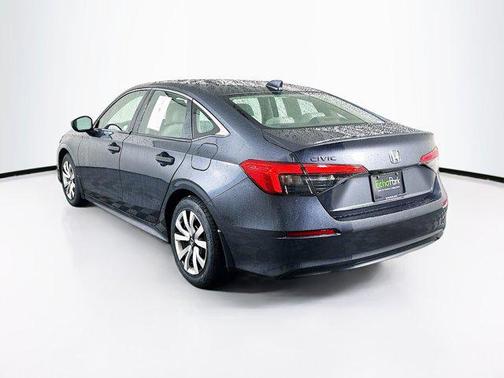 Black 2022 Honda Civic LX
