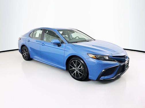Blue 2024 Toyota Camry SE