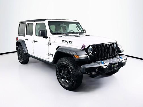 Bright White Clearcoat 2023 Jeep Wrangler 4xe Base