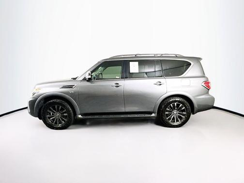 Gun Metallic 2017 Nissan Armada Platinum