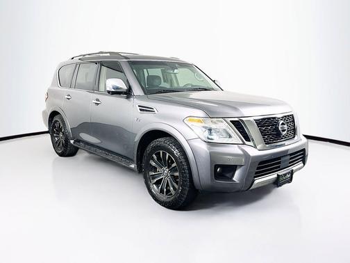 Gun Metallic 2017 Nissan Armada Platinum