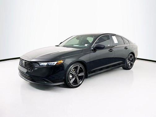 Crystal Black Pearl 2025 Honda Accord Hybrid Sport