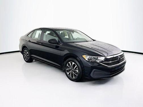 Deep Black Pearl 2024 Volkswagen Jetta 1.4T S