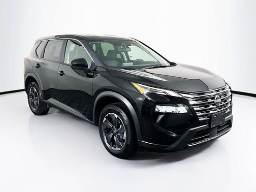 Super Black 2025 Nissan Rogue SV