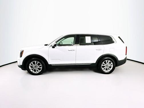 Glacial White Pearl 2021 Kia Telluride LX