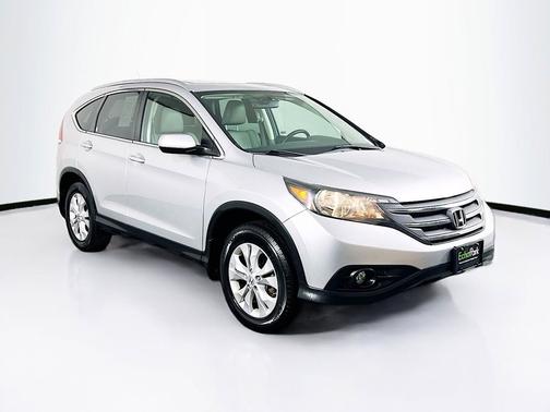 Silver 2013 Honda CR-V EX-L