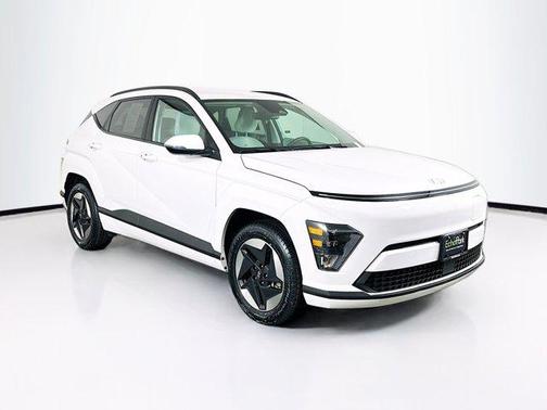 Atlas White 2024 Hyundai KONA EV SEL