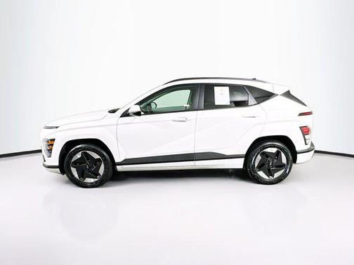 Atlas White 2024 Hyundai KONA EV SEL