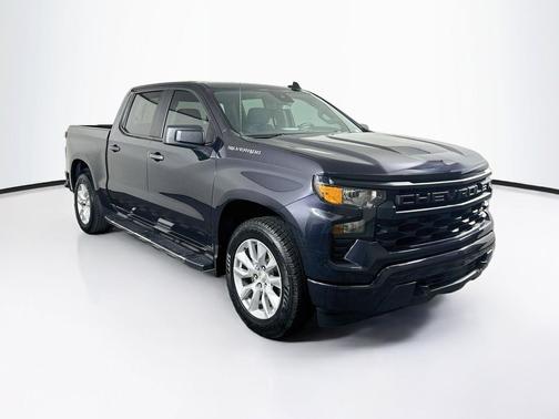 Dark Ash Metallic 2023 Chevrolet Silverado 1500 Custom