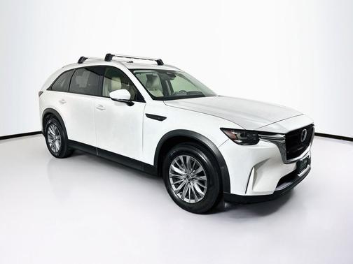 Rhodium White Premium 2024 Mazda CX-90 3.3 Turbo Preferred Plus