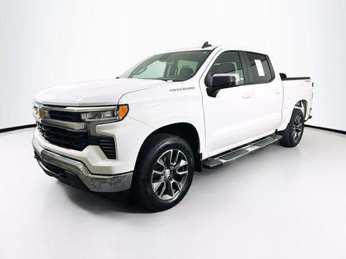 Summit White 2023 Chevrolet Silverado 1500 LT