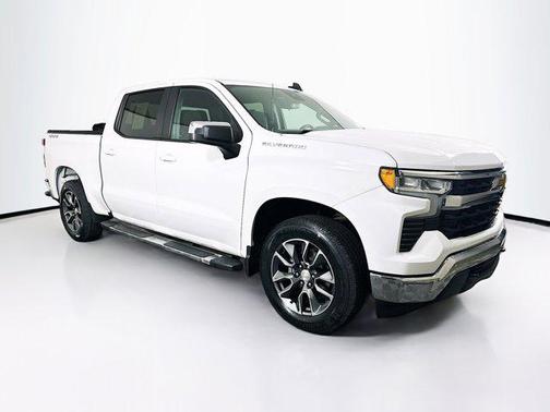 Summit White 2023 Chevrolet Silverado 1500 LT