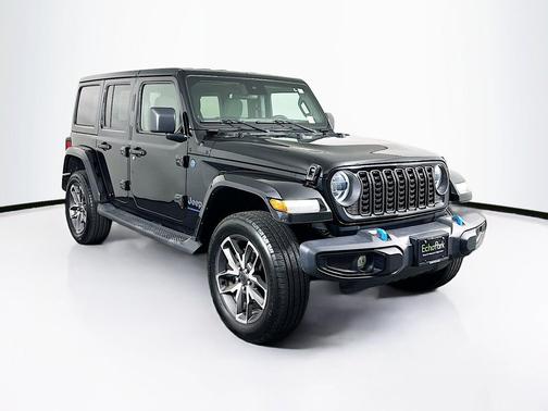 Black Clearcoat 2024 Jeep Wrangler 4xe Sport