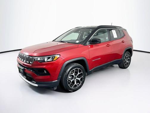 Red Hot Pearlcoat 2025 Jeep Compass Limited