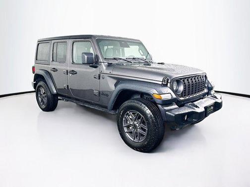 Granite Crystal Metallic Clearcoat 2025 Jeep Wrangler Sport S