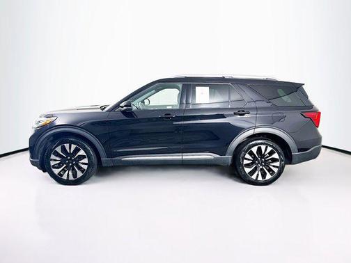 Agate Black Metallic 2025 Ford Explorer Platinum