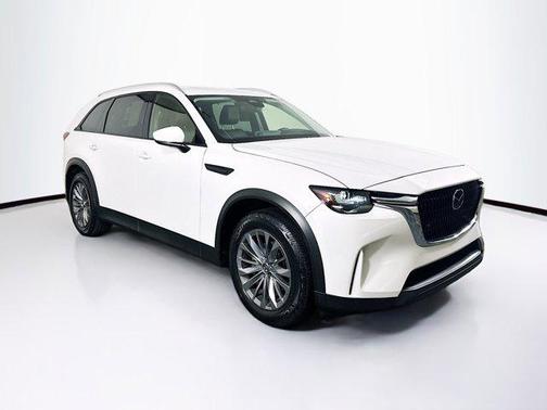 Rhodium White Premium 2024 Mazda CX-90 3.3 Turbo Preferred Plus