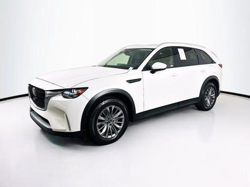 Rhodium White Premium 2024 Mazda CX-90 3.3 Turbo Preferred Plus