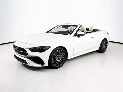 Polar White 2024 Mercedes-Benz CLE 300 4MATIC Cabriolet