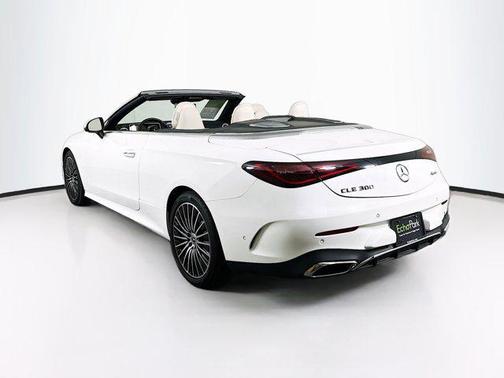 Polar White 2024 Mercedes-Benz CLE 300 4MATIC Cabriolet