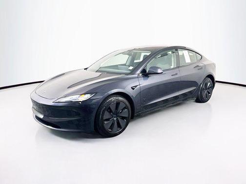 Stealth Grey 2025 Tesla Model 3 Long Range