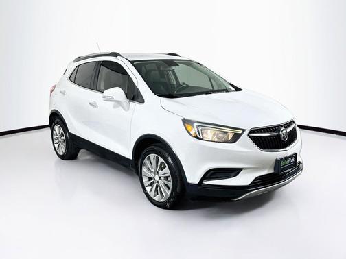 Summit White 2019 Buick Encore Preferred