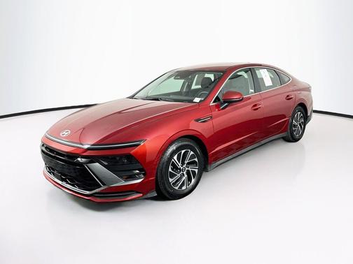 Ultimate Red 2026 Hyundai SONATA Hybrid Base