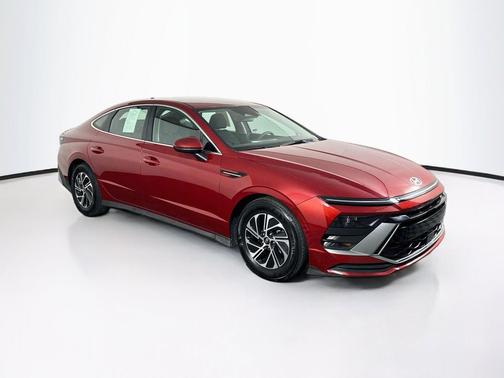 Ultimate Red 2026 Hyundai SONATA Hybrid Base