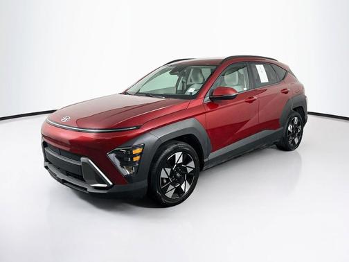 Ultimate Red Metallic 2025 Hyundai KONA SEL