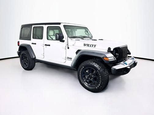Bright White Clearcoat 2023 Jeep Wrangler 4xe 4x4