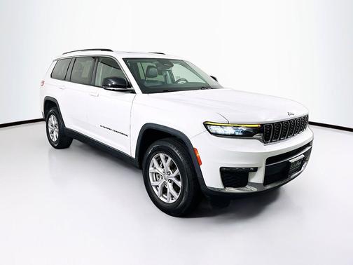 Bright White Clearcoat 2022 Jeep Grand Cherokee L Limited