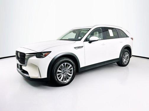 Rhodium White Premium 2024 Mazda CX-90 PHEV Preferred