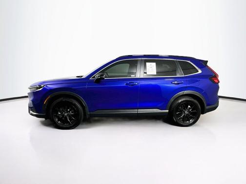 Canyon River Blue Metallic 2024 Honda CR-V Hybrid Sport AWD