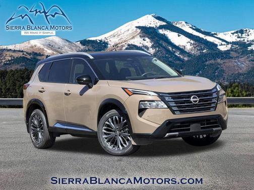 Baja Storm Metallic/Super Black 2024 Nissan Rogue Platinum