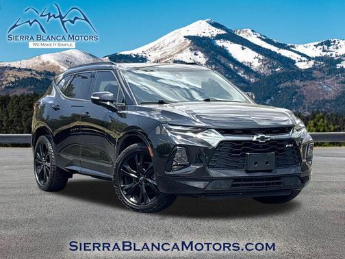 Black 2020 Chevrolet Blazer RS