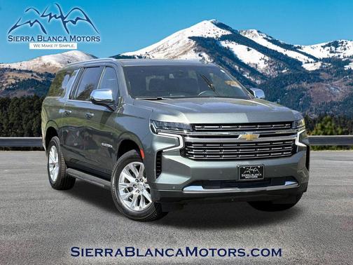 Silver Sage Metallic 2023 Chevrolet Suburban Premier