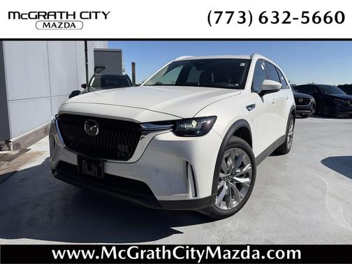 Rhodium White Premium 2026 Mazda CX-90 3.3 Turbo Preferred