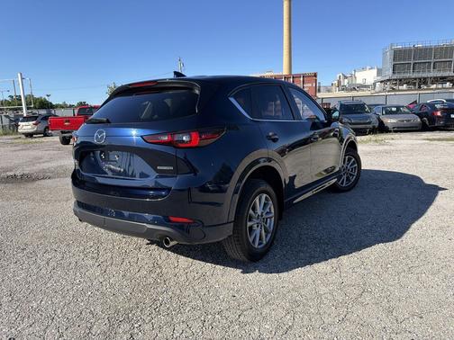 Deep Crystal Blue Mica 2025 Mazda CX-5 2.5 S Preferred Package