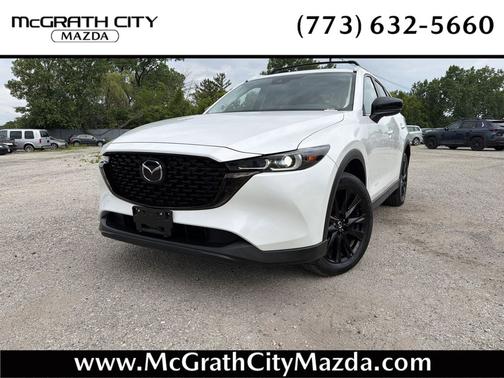 Rhodium White Metallic 2025 Mazda CX-5 2.5 S Carbon Edition