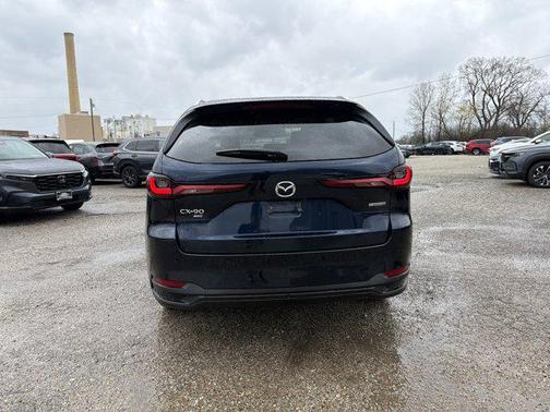 Deep Crystal Blue Mica 2025 Mazda CX-90 3.3 Turbo Preferred
