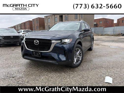 Deep Crystal Blue Mica 2025 Mazda CX-90 3.3 Turbo Preferred