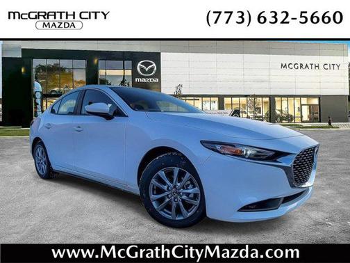 Snowflake White Pearl Mica 2026 Mazda Mazda3 FWD