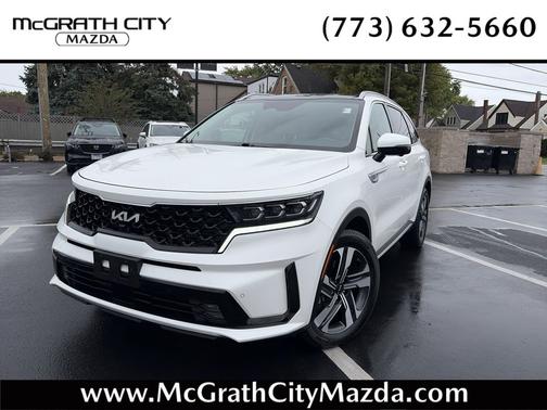 Snow White Pearl 2022 Kia Sorento Plug-In Hybrid SX Prestige