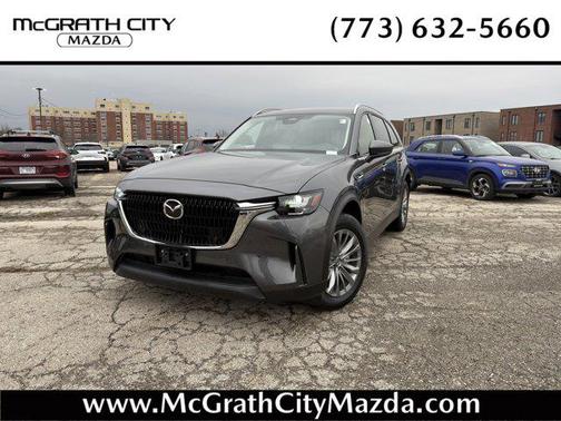 Machine Gray Metallic 2025 Mazda CX-90 3.3 Turbo Preferred