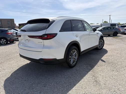 Rhodium White Premium 2025 Mazda CX-90 3.3 Turbo Preferred