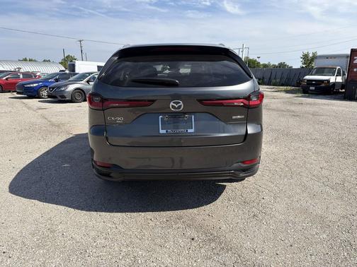 Machine Gray Metallic 2025 Mazda CX-90 3.3 Turbo Preferred