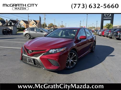 Ruby Flare Pearl 2018 Toyota Camry SE
