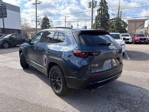 Ingot Blue Metallic 2025 Mazda CX-50 Hybrid Premium Package