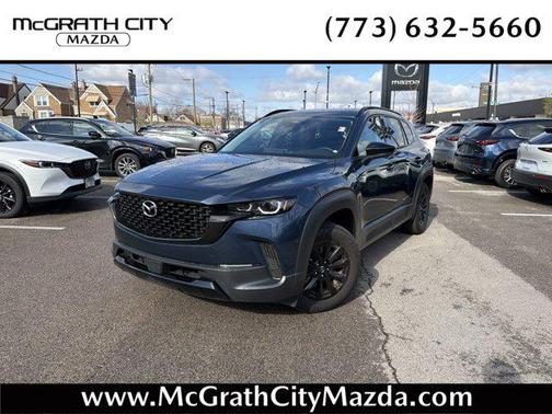 Ingot Blue Metallic 2025 Mazda CX-50 Hybrid Premium Package