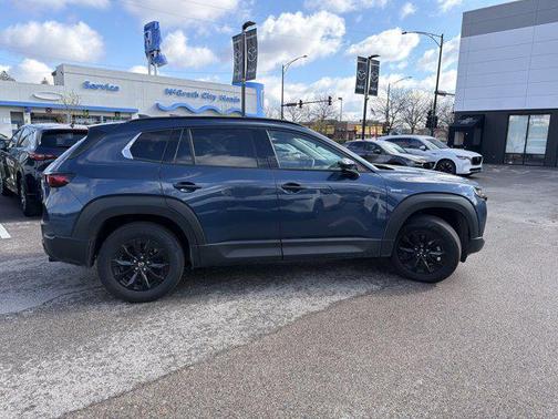 Ingot Blue Metallic 2025 Mazda CX-50 Hybrid Premium Package